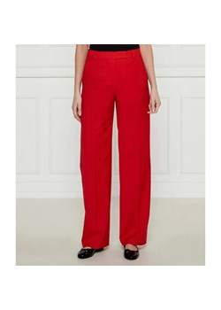 BOSS BLACK Wełniane spodnie Tilda2 | Straight fit ze sklepu Gomez Fashion Store w kategorii Spodnie damskie - zdjęcie 184514083