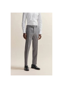 BOSS BLACK Wełniane spodnie H-Genius-241 | Regular Fit | z dodatkiem lnu ze sklepu Gomez Fashion Store w kategorii Spodnie męskie - zdjęcie 184514102