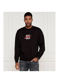 HUGO Bluza Dlogonty | Relaxed fit ze sklepu Gomez Fashion Store w kategorii Bluzy męskie - zdjęcie 184514123