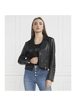 Marc Cain Skórzana kurtka | Regular Fit ze sklepu Gomez Fashion Store w kategorii Kurtki damskie - zdjęcie 184514134
