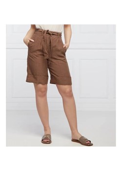Peserico Lniane szorty | Regular Fit ze sklepu Gomez Fashion Store w kategorii Szorty - zdjęcie 184514340