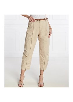 Pinko Spodnie cargo | Regular Fit | stretch ze sklepu Gomez Fashion Store w kategorii Spodnie damskie - zdjęcie 184514351