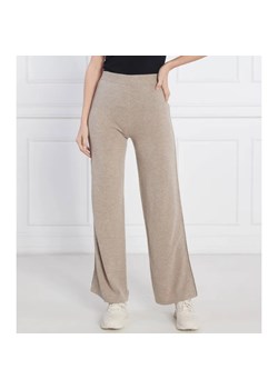 Beatrice B Wełniane spodnie dzianinowe | Relaxed fit | z dodatkiem kaszmiru ze sklepu Gomez Fashion Store w kategorii Spodnie damskie - zdjęcie 184514403