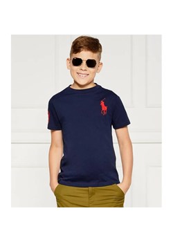 POLO RALPH LAUREN T-shirt | Regular Fit ze sklepu Gomez Fashion Store w kategorii T-shirty chłopięce - zdjęcie 184514471