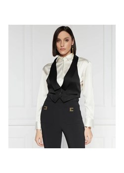 Elisabetta Franchi Satynowa kamizelka | Regular Fit ze sklepu Gomez Fashion Store w kategorii Kamizelki damskie - zdjęcie 184514534