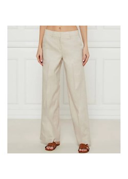 Michael Kors Lniane spodnie | flare fit ze sklepu Gomez Fashion Store w kategorii Spodnie damskie - zdjęcie 184514572