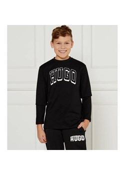 HUGO KIDS Longsleeve | Regular Fit ze sklepu Gomez Fashion Store w kategorii T-shirty chłopięce - zdjęcie 184514643