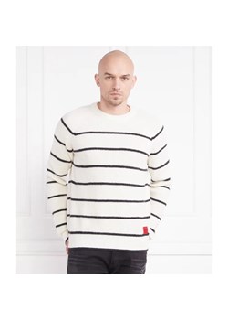 HUGO Wełniany Sweter Stom | Regular Fit | ze sklepu Gomez Fashion Store w kategorii Swetry męskie - zdjęcie 184514701