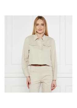 Marc Cain Kurtka jeansowa | Regular Fit | z dodatkiem lnu ze sklepu Gomez Fashion Store w kategorii Kurtki damskie - zdjęcie 184514710