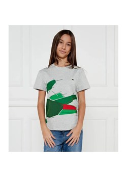 Lacoste T-shirt | Relaxed fit ze sklepu Gomez Fashion Store w kategorii Bluzki dziewczęce - zdjęcie 184514751