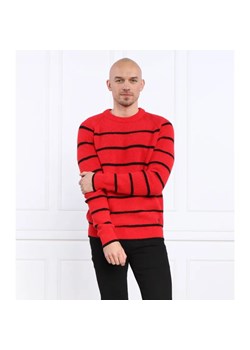 HUGO Wełniany Sweter Stom | Regular Fit | - id: BU231M000189693 - marki Hugo Boss - 184514794 HUGO Wełniany Sweter Stom | Regular Fit | ze sklepu Gomez Fashion Store w kategorii Swetry męskie - zdjęcie 184514794
