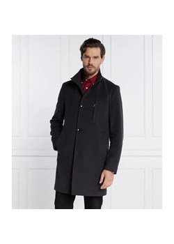 BOSS BLACK Wełniany płaszcz H Hyde Standup C ze sklepu Gomez Fashion Store w kategorii Płaszcze męskie - zdjęcie 184514881