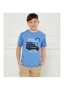 POLO RALPH LAUREN T-shirt | Regular Fit ze sklepu Gomez Fashion Store w kategorii T-shirty chłopięce - zdjęcie 184515141