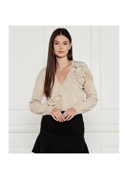 TWINSET Kardigan | Regular Fit | z dodatkiem wełny ze sklepu Gomez Fashion Store w kategorii Swetry damskie - zdjęcie 184515164