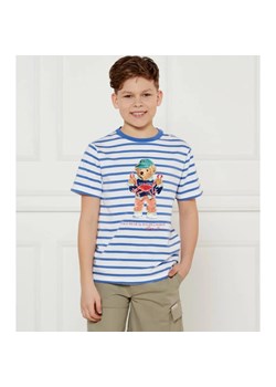 POLO RALPH LAUREN T-shirt | Regular Fit ze sklepu Gomez Fashion Store w kategorii T-shirty chłopięce - zdjęcie 184515314