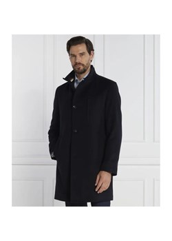 BOSS BLACK Wełniany płaszcz Hyde Standup | z dodatkiem kaszmiru ze sklepu Gomez Fashion Store w kategorii Płaszcze męskie - zdjęcie 184515580