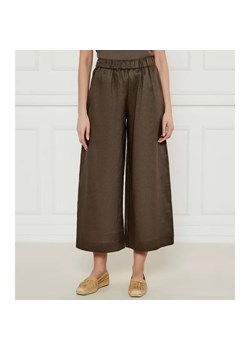 Max Mara Leisure Lniane spodnie MINNIE | Relaxed fit ze sklepu Gomez Fashion Store w kategorii Spodnie damskie - zdjęcie 184515660
