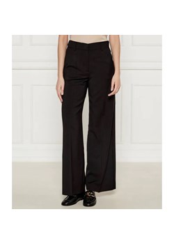 Weekend MaxMara Wełniane spodnie VISIVO | flare fit ze sklepu Gomez Fashion Store w kategorii Spodnie damskie - zdjęcie 184515732