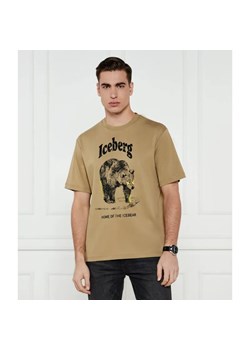 Iceberg T-shirt | Regular Fit ze sklepu Gomez Fashion Store w kategorii T-shirty męskie - zdjęcie 184515801
