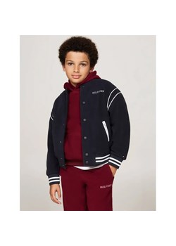 Tommy Hilfiger Polarowa kurtka bomber | Oversize fit ze sklepu Gomez Fashion Store w kategorii Kurtki chłopięce - zdjęcie 184515890