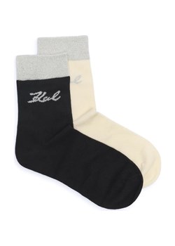 Karl Lagerfeld Skarpety 2-pack k/signature ze sklepu Gomez Fashion Store w kategorii Skarpetki damskie - zdjęcie 184515934