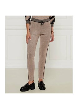 Liu Jo Sport Spodnie dzianinowe | Regular Fit ze sklepu Gomez Fashion Store w kategorii Spodnie damskie - zdjęcie 184516274