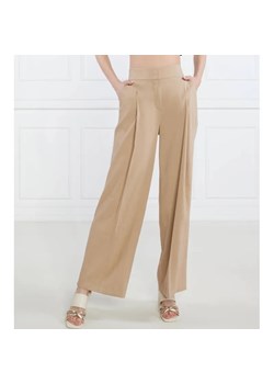 Marc Cain Lniane spodnie | Straight fit ze sklepu Gomez Fashion Store w kategorii Spodnie damskie - zdjęcie 184516321