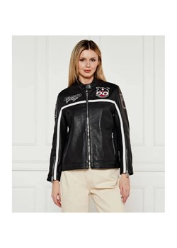 Pinko Skórzana kurtka GABRIEL | Regular Fit ze sklepu Gomez Fashion Store w kategorii Kurtki damskie - zdjęcie 184516454