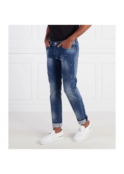 Philipp Plein Jeansy Denim Trousers Super Straight Cut Skull&Bones ze sklepu Gomez Fashion Store w kategorii Jeansy męskie - zdjęcie 184516591