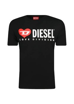 Diesel T-shirt | Regular Fit ze sklepu Gomez Fashion Store w kategorii Bluzki dziewczęce - zdjęcie 184516703