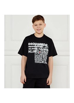 Dsquared2 T-shirt | Loose fit ze sklepu Gomez Fashion Store w kategorii Bluzki dziewczęce - zdjęcie 184516911