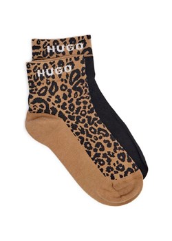 Hugo Bodywear Skarpety 2-pack LEO ze sklepu Gomez Fashion Store w kategorii Skarpetki damskie - zdjęcie 184516974