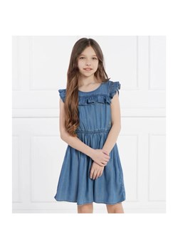Guess Jeansowa sukienka TENCEL ze sklepu Gomez Fashion Store w kategorii Sukienki dziewczęce - zdjęcie 184517064