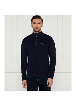 Aeronautica Militare Sweter | Regular Fit ze sklepu Gomez Fashion Store w kategorii Swetry męskie - zdjęcie 184517090