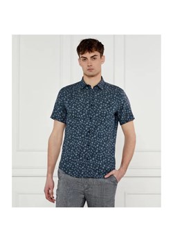 BOSS BLACK Lniana koszula C-ROAN-ken-SH-C1-251 | Slim Fit | stretch ze sklepu Gomez Fashion Store w kategorii Koszule męskie - zdjęcie 184517161