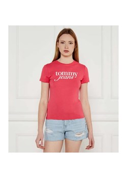 Tommy Jeans T-shirt | Slim Fit ze sklepu Gomez Fashion Store w kategorii Bluzki damskie - zdjęcie 184517200