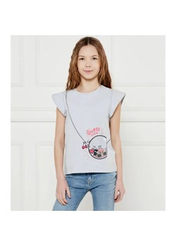 Guess T-shirt | Regular Fit ze sklepu Gomez Fashion Store w kategorii Bluzki dziewczęce - zdjęcie 184517304