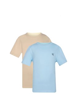 Calvin Klein Jeans T-shirt 2-pack | Regular Fit ze sklepu Gomez Fashion Store w kategorii T-shirty chłopięce - zdjęcie 184517422