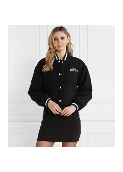 Tommy Jeans Kurtka bomber TJW CRP WOOL VARSITY | Cropped Fit | z dodatkiem wełny ze sklepu Gomez Fashion Store w kategorii Kurtki damskie - zdjęcie 184517504