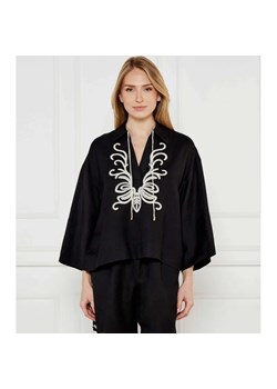 Twinset U&B Lniana koszula | Relaxed fit ze sklepu Gomez Fashion Store w kategorii Koszule damskie - zdjęcie 184517540
