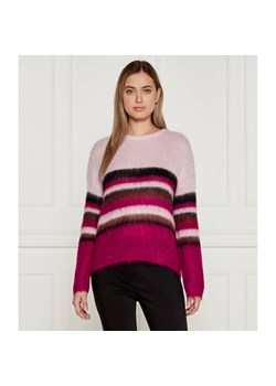 Marc Cain Wełniany sweter | Oversize fit ze sklepu Gomez Fashion Store w kategorii Swetry damskie - zdjęcie 184517763