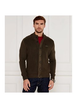 Aeronautica Militare Kardigan | Regular Fit ze sklepu Gomez Fashion Store w kategorii Swetry męskie - zdjęcie 184517801