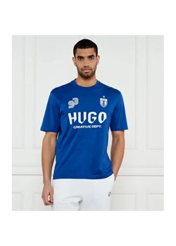 Hugo Blue T-shirt Nebulop | Regular Fit ze sklepu Gomez Fashion Store w kategorii T-shirty męskie - zdjęcie 184517933