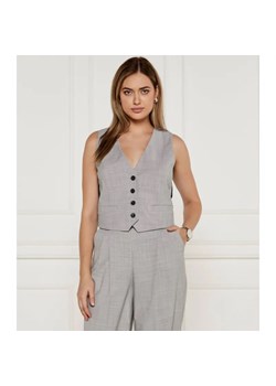 Marc Cain Kamizelka | Slim Fit | z dodatkiem wełny ze sklepu Gomez Fashion Store w kategorii Kamizelki damskie - zdjęcie 184517961