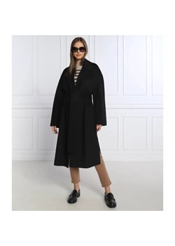BOSS BLACK Wełniany Trencz Coletti | z dodatkiem wełny ze sklepu Gomez Fashion Store w kategorii Płaszcze damskie - zdjęcie 184518404