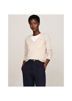 Tommy Hilfiger Wełniany sweter | Regular Fit ze sklepu Gomez Fashion Store w kategorii Swetry damskie - zdjęcie 184518541