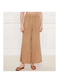 AKEP Lniane spodnie | Relaxed fit ze sklepu Gomez Fashion Store w kategorii Spodnie damskie - zdjęcie 184518604