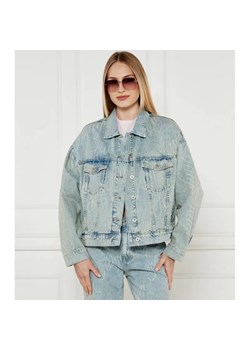 Hugo Blue Kurtka jeansowa Lou_B | Oversize fit ze sklepu Gomez Fashion Store w kategorii Kurtki damskie - zdjęcie 184518621