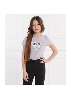 Guess T-shirt | Regular Fit ze sklepu Gomez Fashion Store w kategorii Bluzki dziewczęce - zdjęcie 184518643
