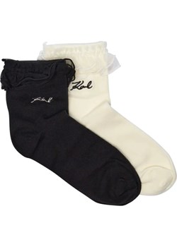 Karl Lagerfeld Skarpety 2-pack K/SIGNATURE ze sklepu Gomez Fashion Store w kategorii Skarpetki damskie - zdjęcie 184518734